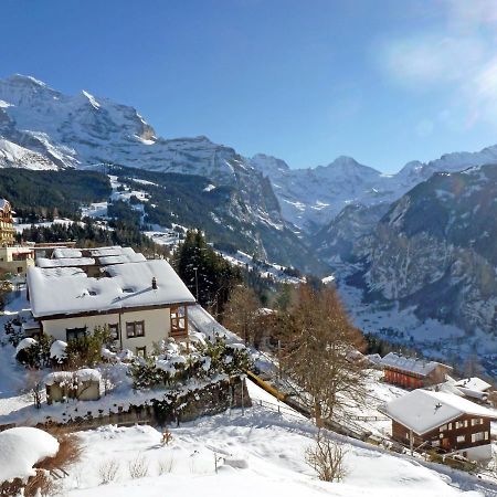 Apartment Haus Gertsch Apt-G By Interhome Wengen Buitenkant foto