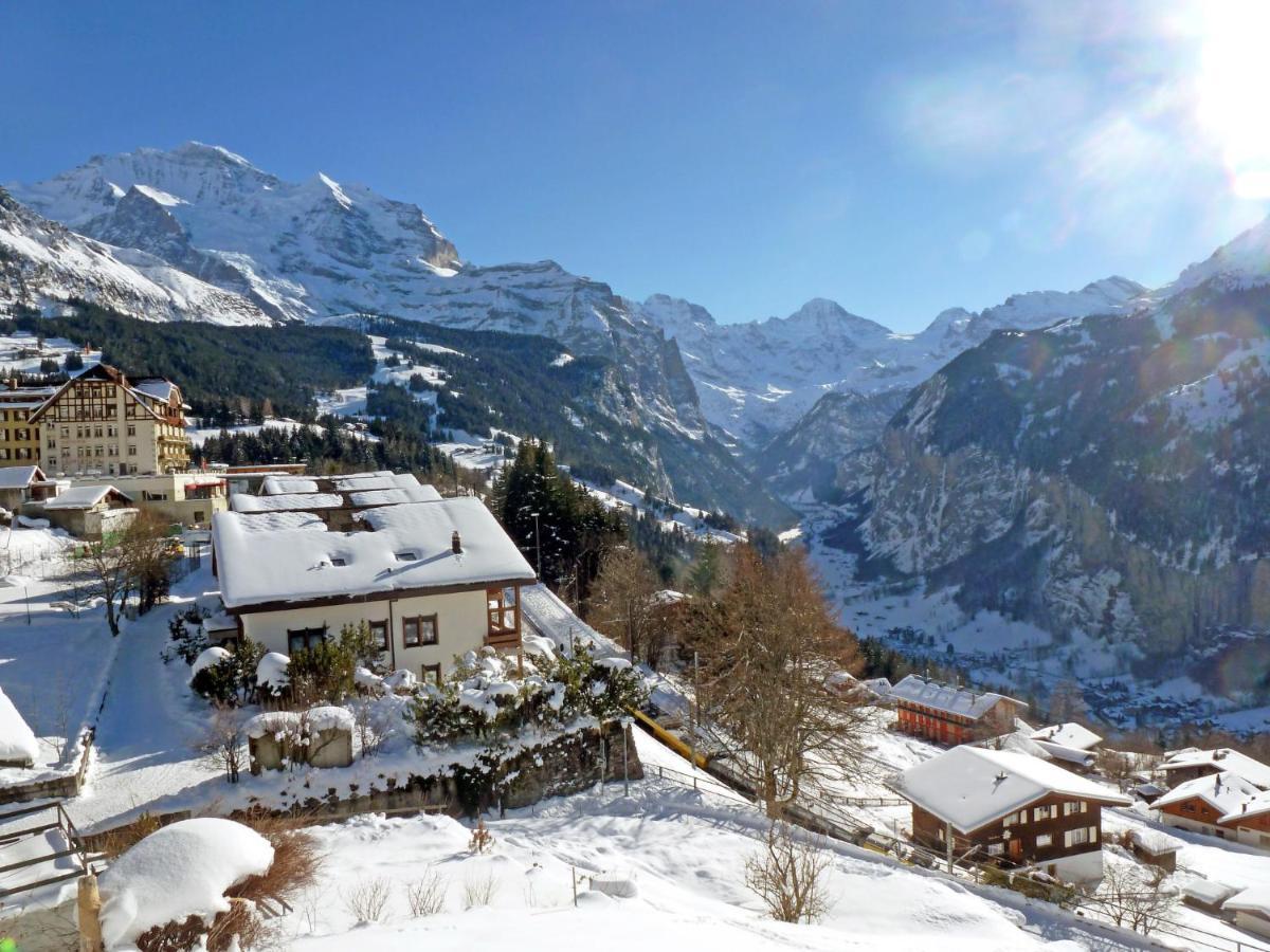 Apartment Haus Gertsch Apt-G By Interhome Wengen Buitenkant foto